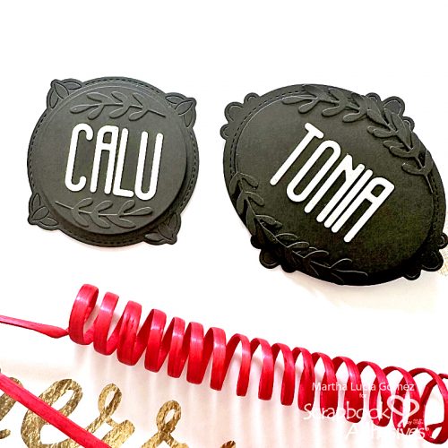 Reusable Place Cards Idea by Martha Lucia Gomez for Scrapbook Adhesives by 3L