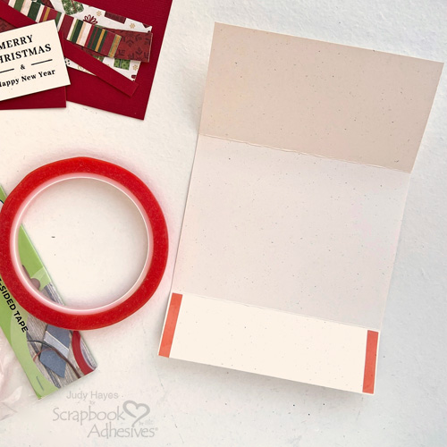 Christmas Holiday Gift Card Holder by Judy Hayes for Scrapbook Adhesives by 3L 