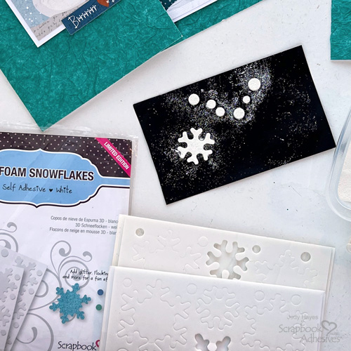 Winter Snowman Note Cards by Judy Hayes for Scrapbook Adhesives by 3L 