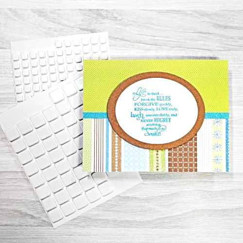 Inspirational Floral Card by Jamie Martin for Scrapbook Adhesives by 3L