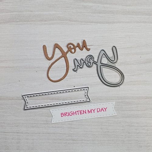 You Brighten My Day Card by Jamie Martin for Scrapbook Adhesives by 3L 