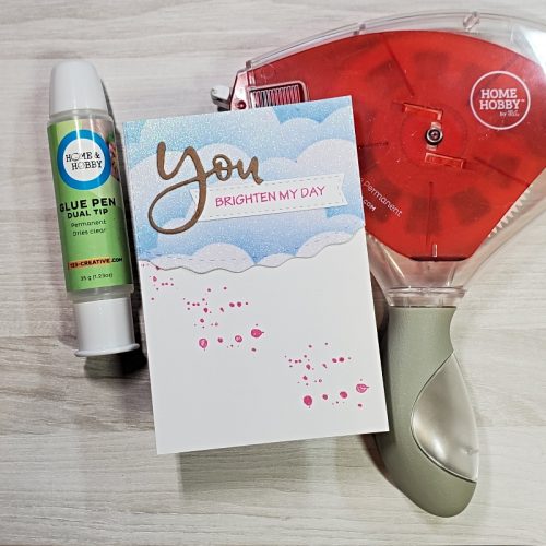 You Brighten My Day Card by Jamie Martin for Scrapbook Adhesives by 3L