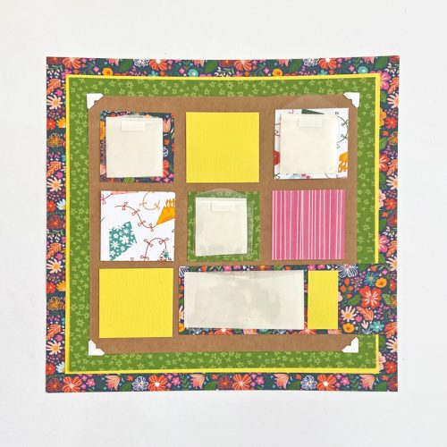 Sending Love Grid Layout by Margie Higuchi for Scrapbook Adhesives by 3L