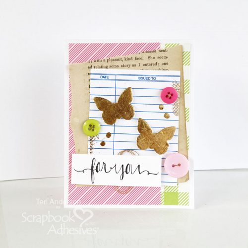 Happy Spring Cards by Teri Anderson for Scrapbook Adhesives by 3L 