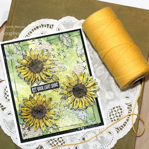 Let Your Light Shine Card by Connie Mercer for Scrapbook Adhesives by 3L