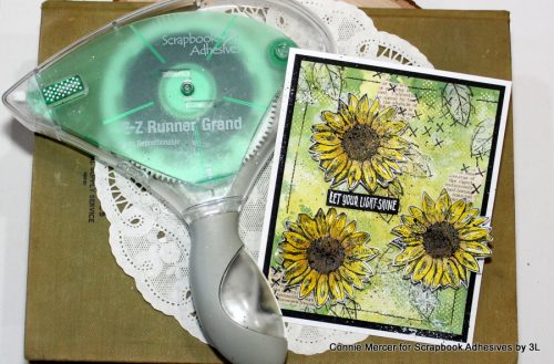 Let Your Light Shine Card by Connie Mercer for Scrapbook Adhesives by 3L