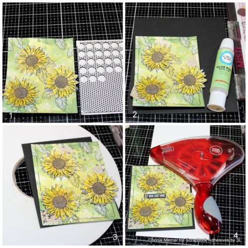 Let Your Light Shine Card by Connie Mercer for Scrapbook Adhesives by 3L