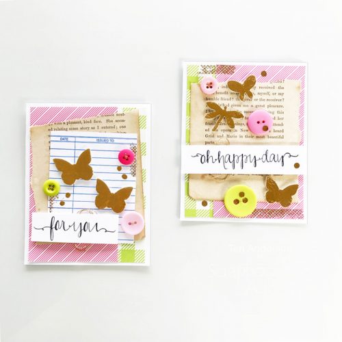 Happy Spring Cards by Teri Anderson for Scrapbook Adhesives by 3L 