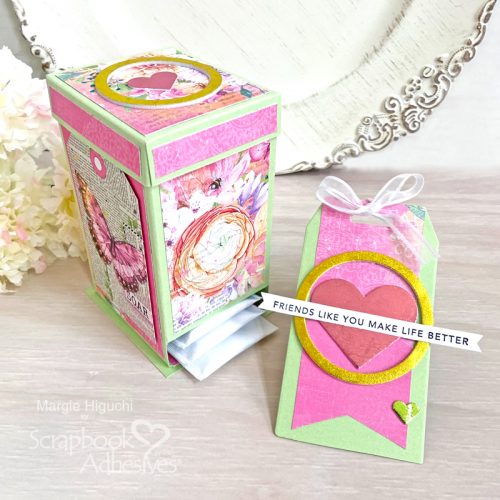 BeauTEAful Tea Dispenser Ensemble by Margie Higuchi for Scrapbook Adhesives by 3L 