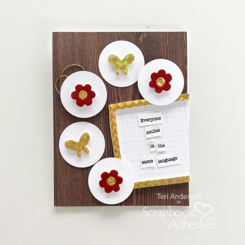 Butterflies and Flowers Cards by Teri Anderson for Scrapbook Adhesives by 3L