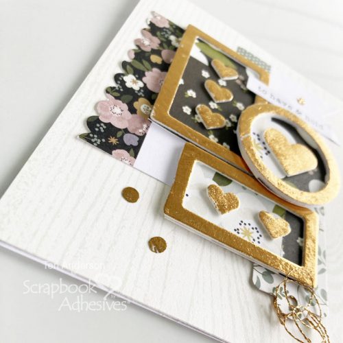 Pretty Framed Wedding Cards by Teri Anderson for Scrapbook Adhesives by 3L