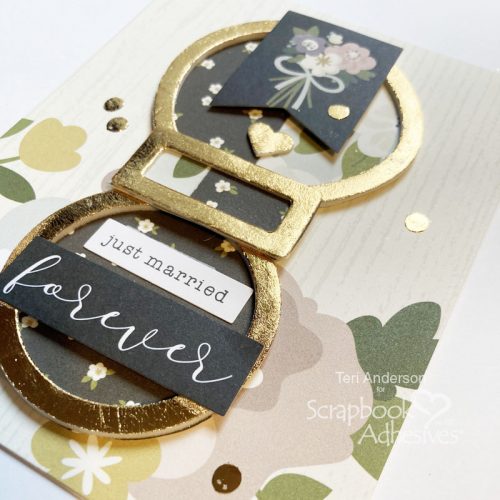 Pretty Framed Wedding Cards by Teri Anderson for Scrapbook Adhesives by 3L