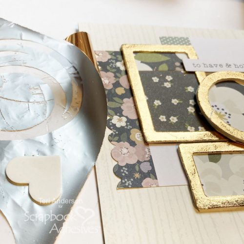 Pretty Framed Wedding Cards by Teri Anderson for Scrapbook Adhesives by 3L