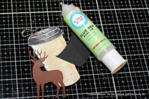 Keyring Gift Tags by Connie Mercer for Scrapbook Adhesives by 3L