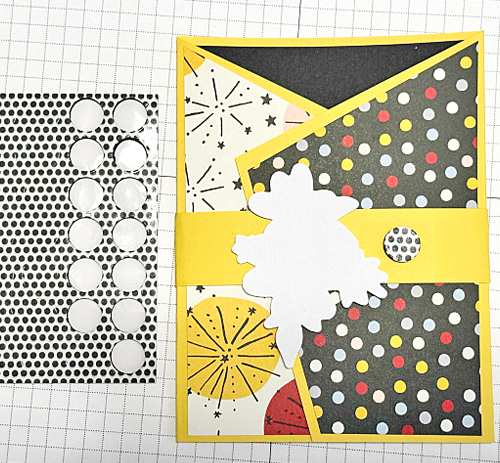 Angle Tri-Fold Card by Martha Lucia Gomez for Scrapbook Adhesives by 3L 