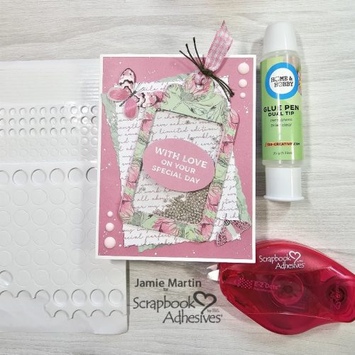 Special Day Shaker Card by Jamie Martin for Scrapbook Adhesives by 3L 