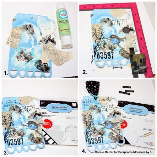 Start Where You Are Tag by Connie Mercer for Scrapbook Adhesives by 3L 