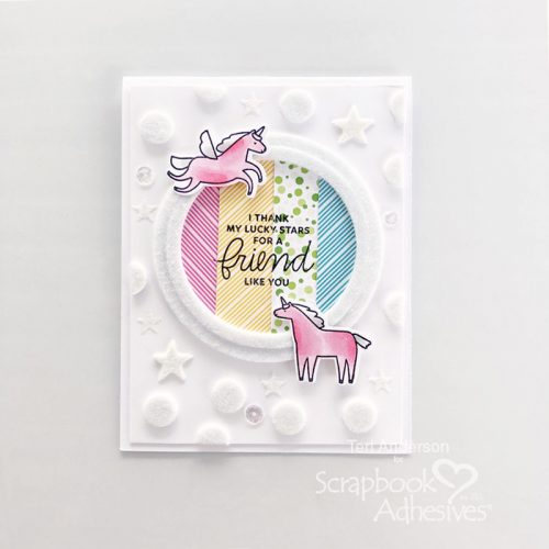 A Friend Like You Card by Teri Anderson for Scrapbook Adhesives by 3L 