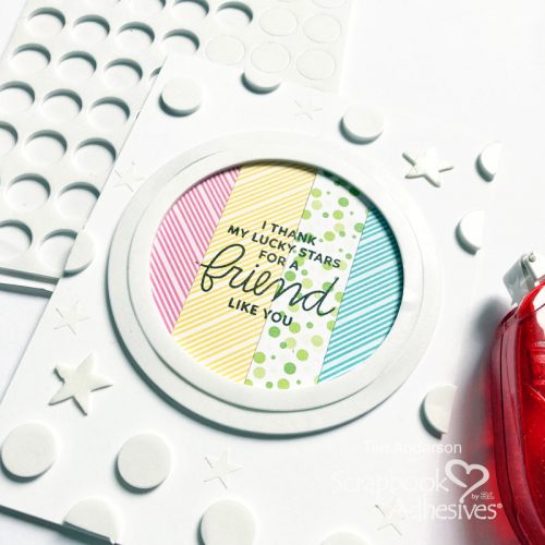 A Friend Like You Card by Teri Anderson for Scrapbook Adhesives by 3L
