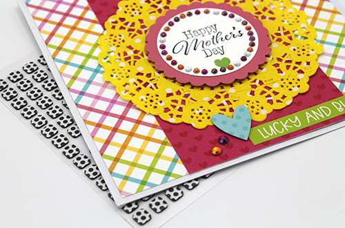 Rainbow Color Mother's Day Card by Tracy McLennon for Scrapbook Adhesives by 3L 