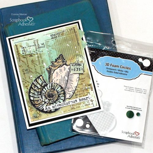 An Adventurous Heart Card by Connie Mercer for Scrapbook Adhesives by 3L 