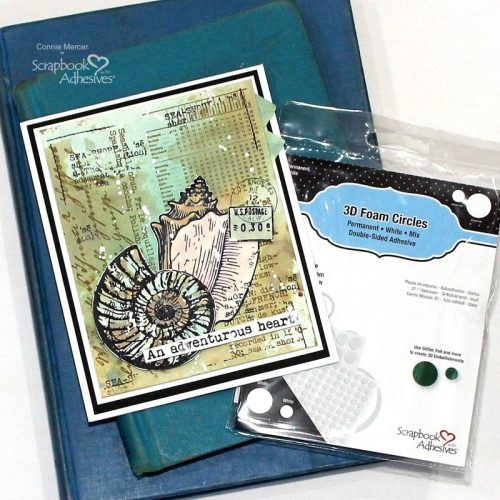 An Adventurous Heart Card by Connie Mercer for Scrapbook Adhesives by 3L