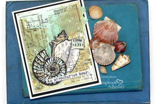 An Adventurous Heart Card by Connie Mercer for Scrapbook Adhesives by 3L 