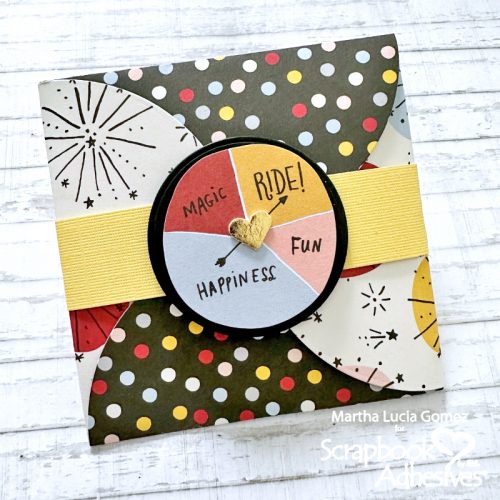 Petal Card Envelope by Martha Lucia Gomez for Scrapbook Adhesives by 3L 