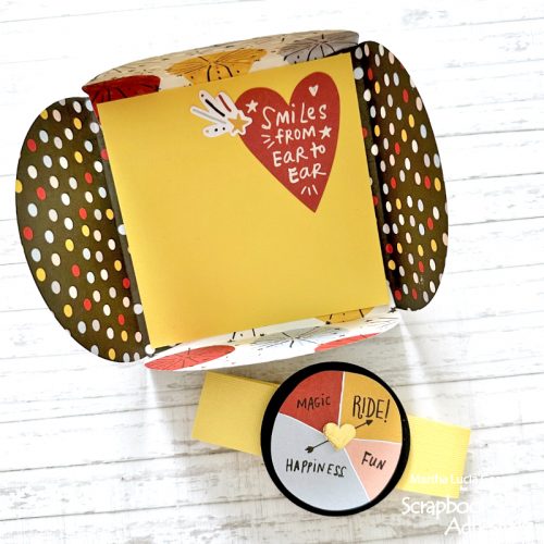 Petal Card Envelope by Martha Lucia Gomez for Scrapbook Adhesives by 3L