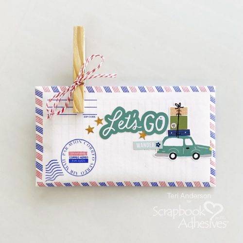 Vacation Memory Cards by Teri Anderson for Scrapbook Adhesives by 3L 