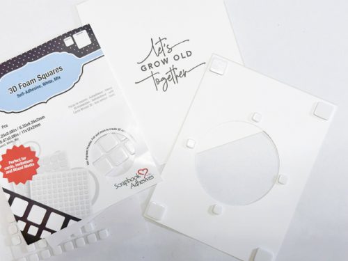 Clean and Simple Friendship Card by Martha Lucia Gomez for Scrapbook Adhesives by 3L