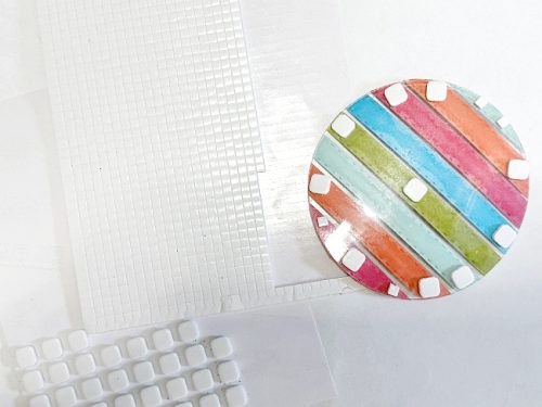Floating Strips Thank You Card by Martha Lucia Gomez for Scrapbook Adhesives by 3L
