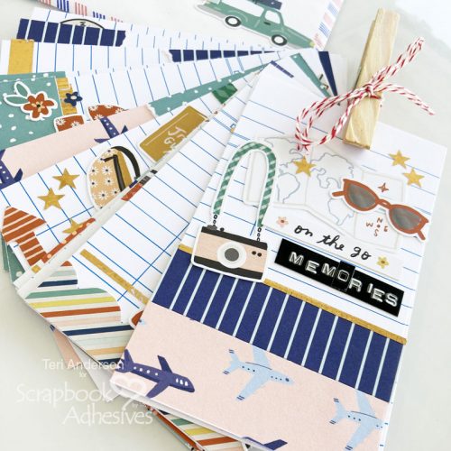 Vacation Memory Cards by Teri Anderson for Scrapbook Adhesives by 3L 