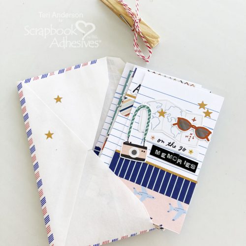 Vacation Memory Cards by Teri Anderson for Scrapbook Adhesives by 3L 