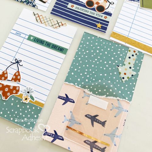 Vacation Memory Cards by Teri Anderson for Scrapbook Adhesives by 3L 