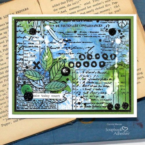 Make Today Count Card by Connie Mercer for Scrapbook Adhesives by 3L 