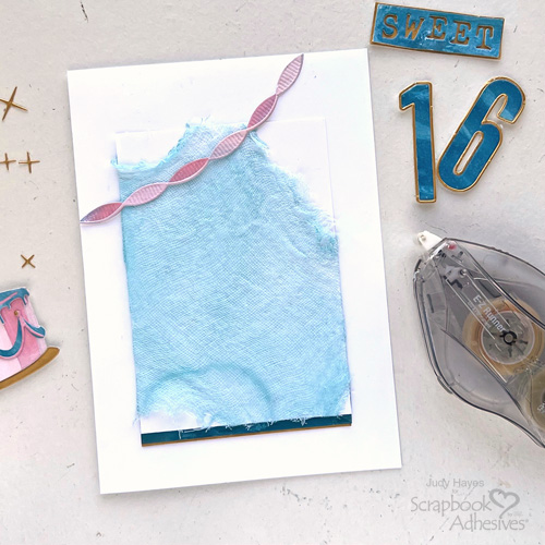 Sweet 16 Birthday Card by Judy Hayes for Scrapbook Adhesives by 3L 