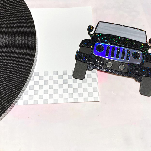Oh Happy Day Jeep Card by Jennifer Ingle for Scrapbook Adhesives by 3L