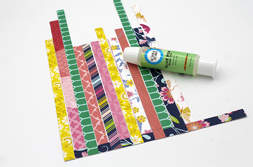 Friendship Layout with Paper Weaving by Tracy McLennon for Scrapbook Adhesives by 3L