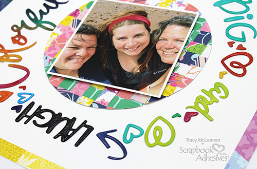 Friendship Layout with Paper Weaving by Tracy McLennon for Scrapbook Adhesives by 3L