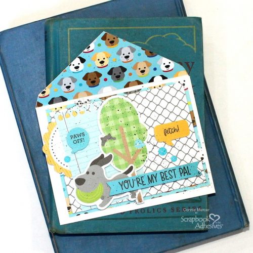 You're My Best Pal Card by Connie Mercer for Scrapbook Adhesives by 3L 