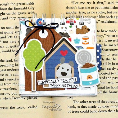 Let the Good Times Roll Doggy Journal by Connie Mercer for Scrapbook Adhesives by 3L 