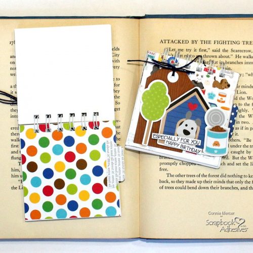 Let the Good Times Roll Doggy Journal by Connie Mercer for Scrapbook Adhesives by 3L 