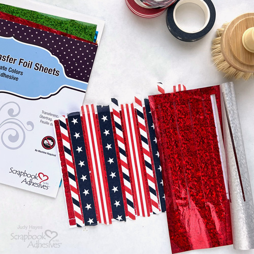 Happy 4th of July Star Tag by Judy Hayes for Scrapbook Adhesives by 3L 