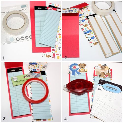 Best Friend Note Pads by Connie Mercer for Scrapbook Adhesives by 3L