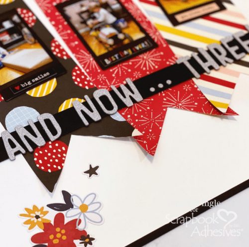 And Now...Three Scrapbook Layout by Jennifer Ingle for Scrapbook Adhesives by 3L 