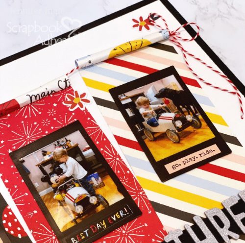 And Now...Three Scrapbook Layout by Jennifer Ingle for Scrapbook Adhesives by 3L