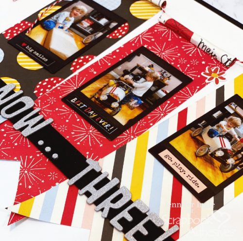 And Now...Three Scrapbook Layout by Jennifer Ingle for Scrapbook Adhesives by 3L 