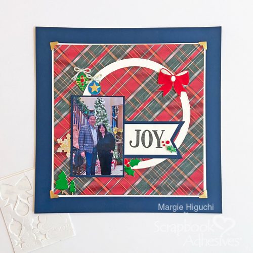 Sparkle & Plaid JOY Ensemble by Margie Higuchi for Scrapbook Adhesives by 3L 