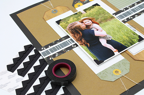 Clean and Simple Tag Layout by Tracy McLennon for Scrapbook Adhesives by 3L 